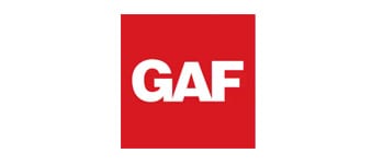 GAF manufacturer logo